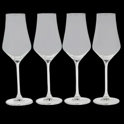 Online CASA After Dinner Bicchieri Da Whisky Set Di 4 Trasparente