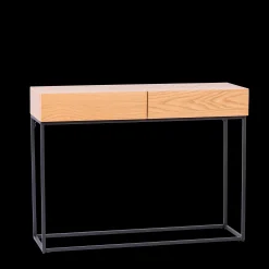 Outlet CASA Alma Consolle Nero, Naturale