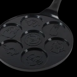 Sale CASA Animal Padella Per Crepes Nero
