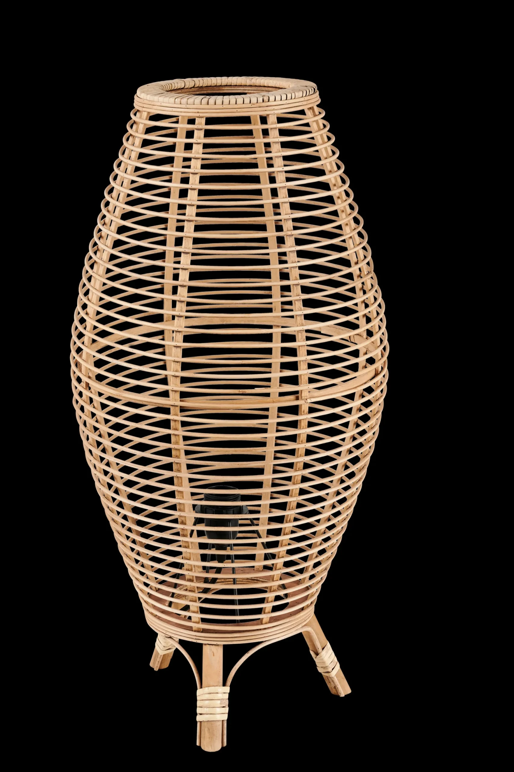 New CASA Arzu Lampada Da Terra E27 Naturale