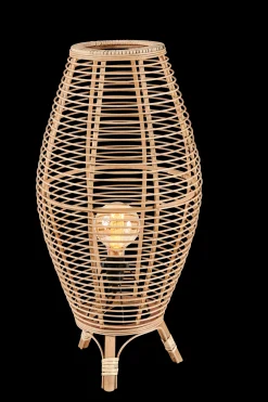 New CASA Arzu Lampada Da Terra E27 Naturale