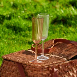 Sale CASA Aura Rose Flute Da Champagne Rosa