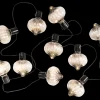 Outlet CASA Azis Filo Luminoso 10 Led Esterni Forma Di Goccia