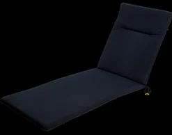 New CASA Azur Cuscino Da Giardino Per Sdraio Nero