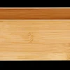 Outlet CASA Bamboo Organiser Per Cassetto Naturale