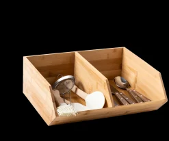 Clearance CASA Bamboo Organizzatore Impilabile Naturale