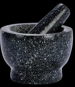 Best CASA Black Stone Mortaio Con Pestello Nero