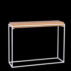 Clearance CASA Blok Mobile Consolle Bianco, Naturale