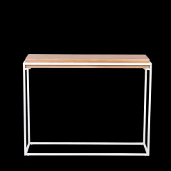 Clearance CASA Blok Mobile Consolle Bianco, Naturale