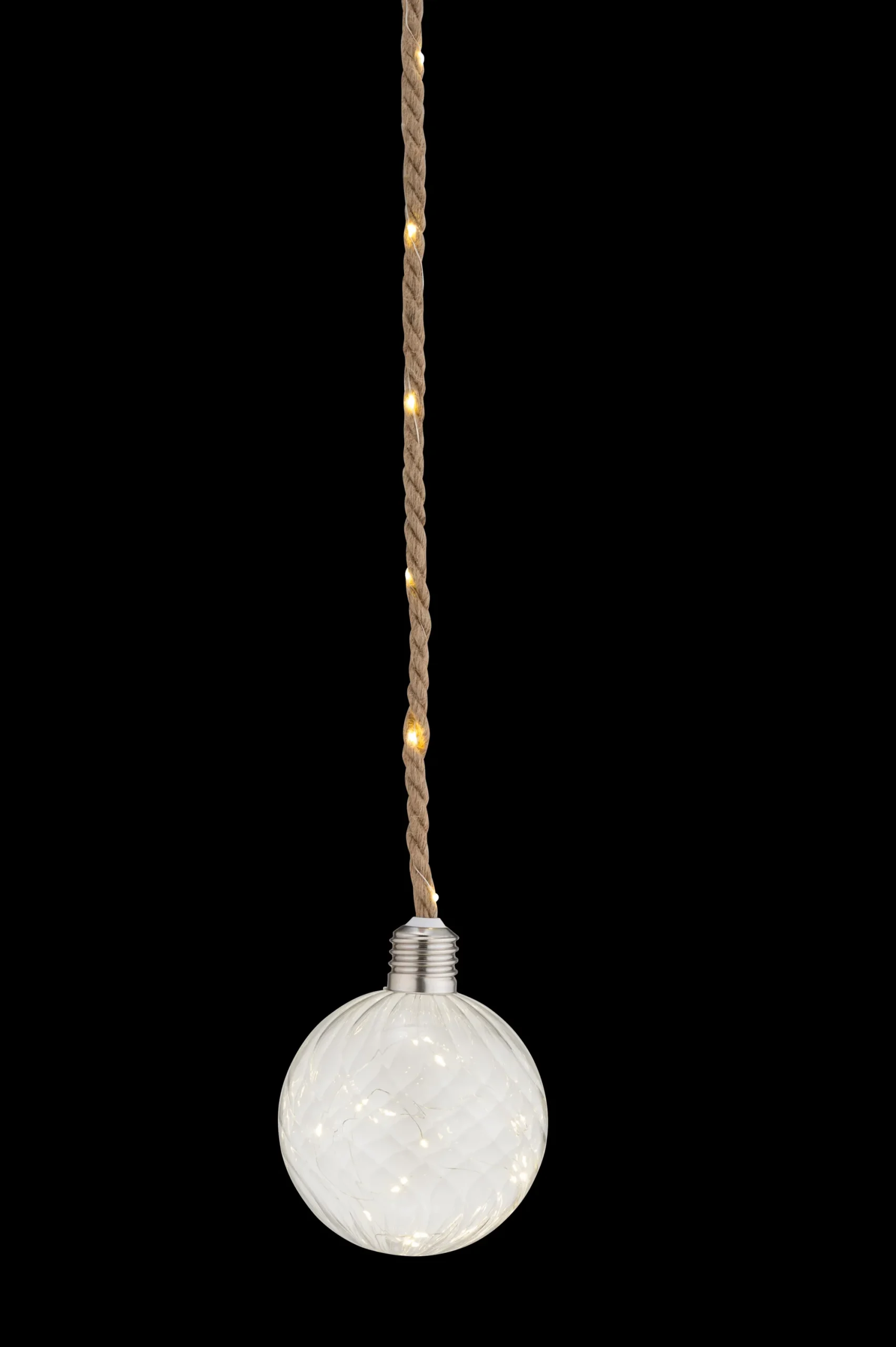 Best CASA Bloxem Pallina Decorativa 20 Luci Led Trasparente