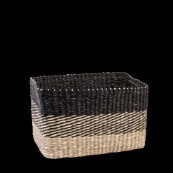 New CASA Bobo Cesto Cassetto Nero, Naturale