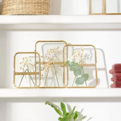 Outlet CASA Brass Portafoto Dorato