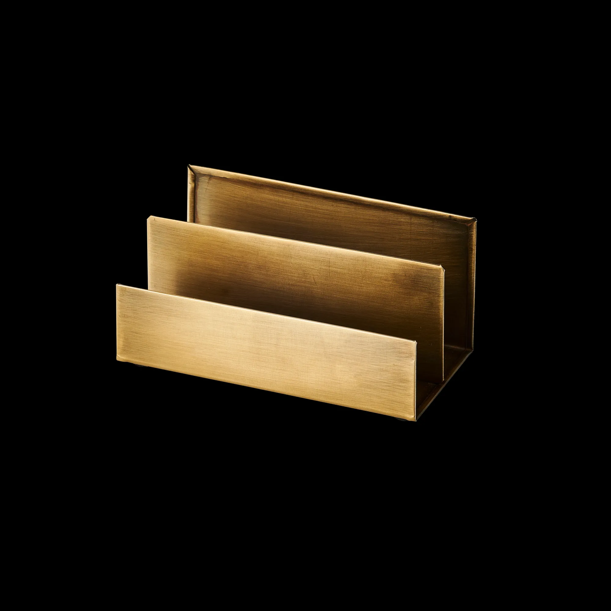 Discount CASA Brass Portalettere A 2 Scomparti Bronzo
