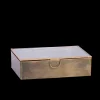 Discount CASA Brush Scatola Portatutto Dorato