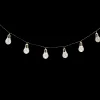 Sale CASA Bulb Filo Luminoso Solare 10 Leds Trasparente