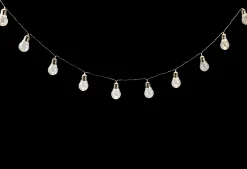 Sale CASA Bulb Filo Luminoso Solare 10 Leds Trasparente