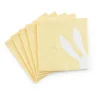 Clearance CASA Bunny Set Di 20 Tovaglioli Giallo