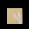 Discount CASA Bunny Set Di 20 Tovaglioli Giallo