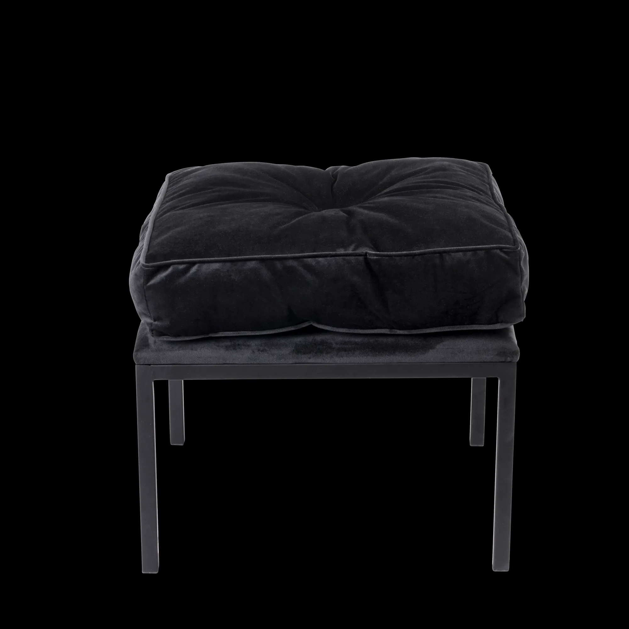 Sale CASA Buton Pouf Nero