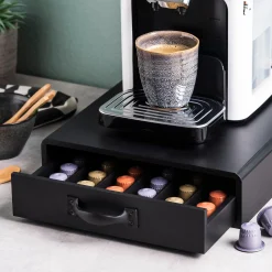 Clearance CASA Cafe Cassetto Per Capsule Per Capsule Di Caffe Nero