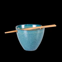 New CASA Cassis Ciotola Con Bacchette Blu