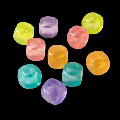 Clearance CASA Cocktail Cubetti Di Ghiaccio Set Di 10 Mix Di Colori Vari Colori