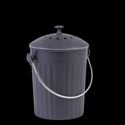 Sale CASA Creola Black Contenitore Rifiuti Org. Con Filtro Nero