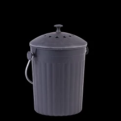 Sale CASA Creola Black Contenitore Rifiuti Org. Con Filtro Nero