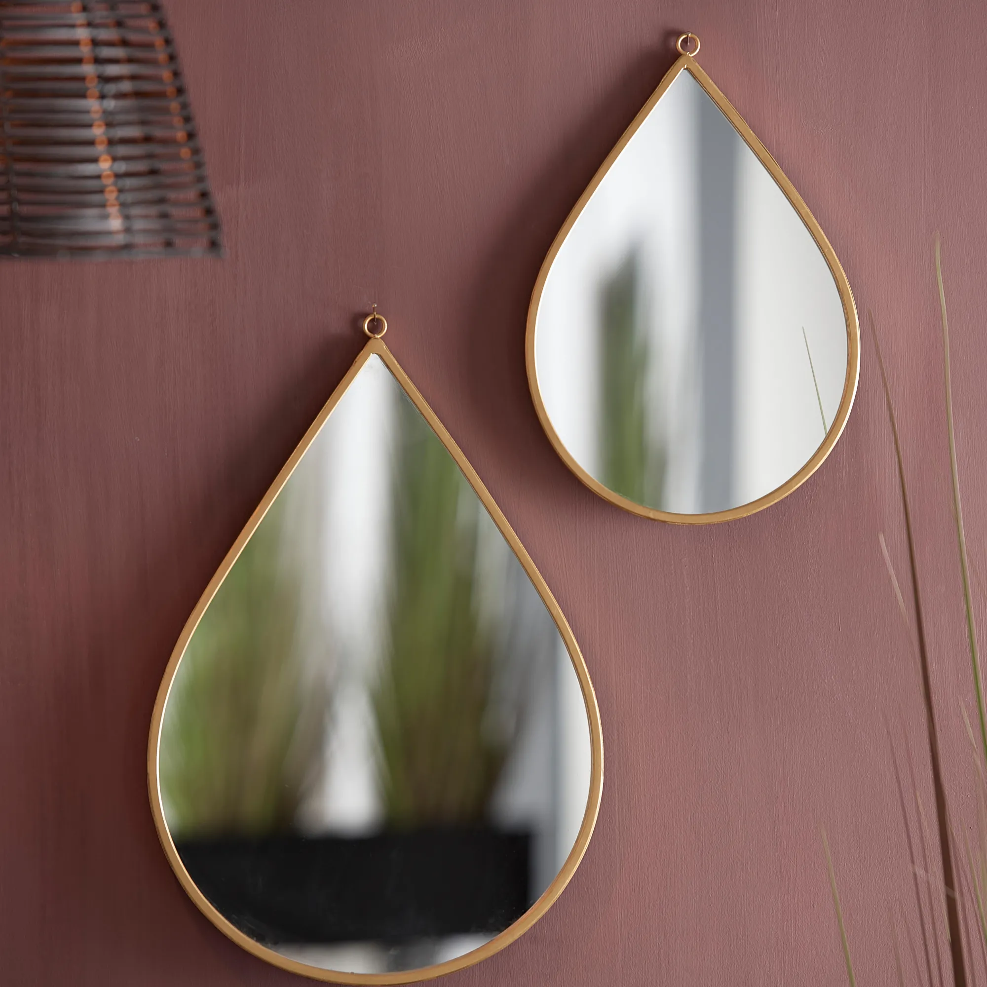 Outlet CASA Drop Specchio Dorato