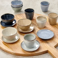 Sale CASA Earth Marl Piatto Crema