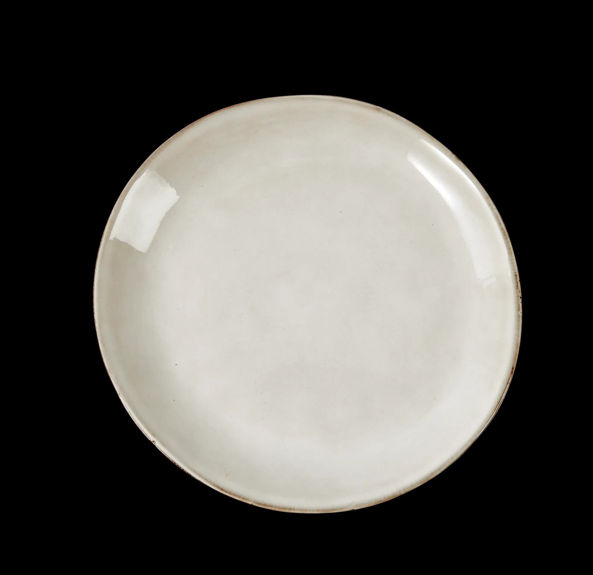 Clearance CASA Earth Marl Piatto Dessert Crema