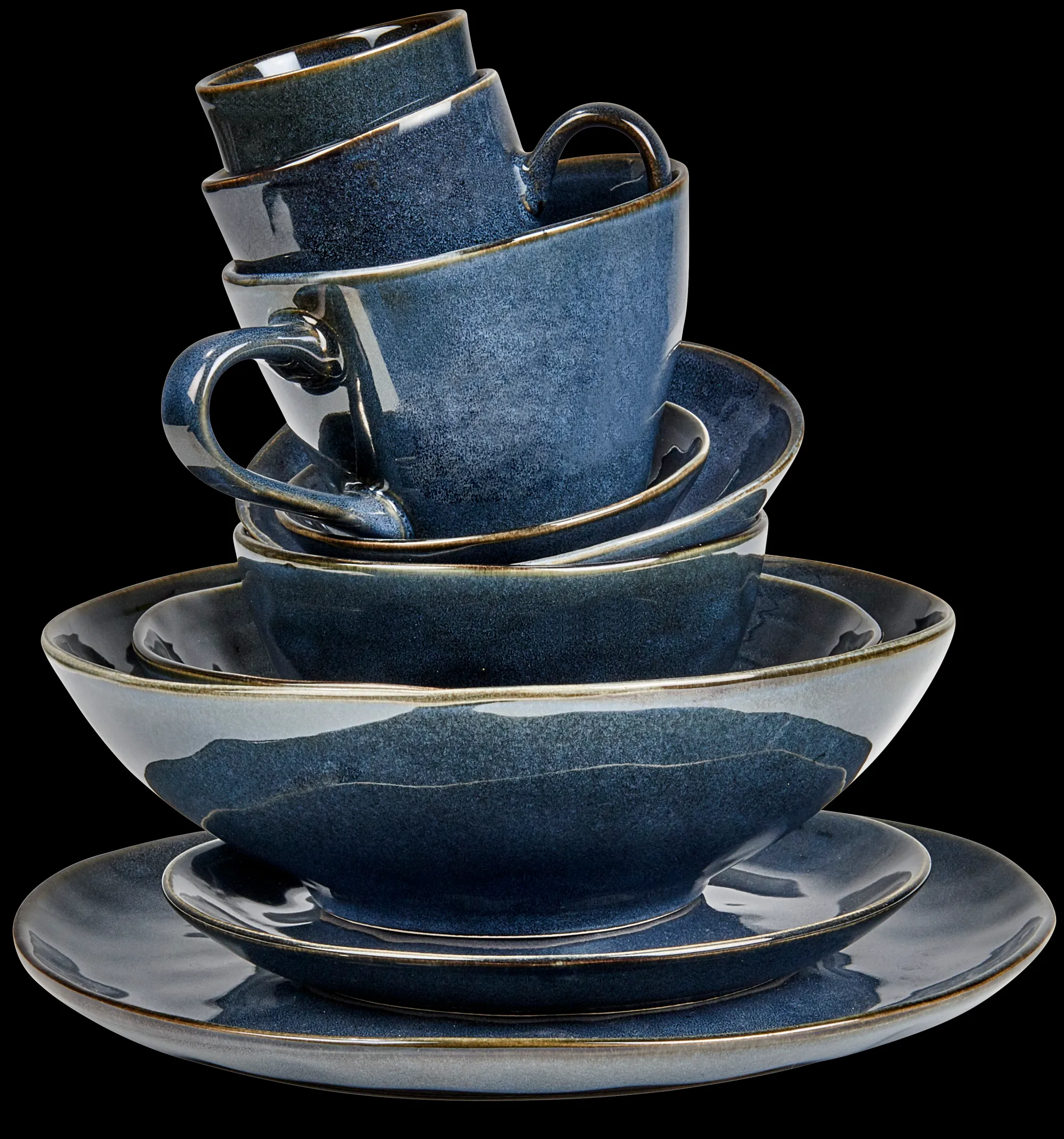 Clearance CASA Earth Ocean Mug Con Manico Blu