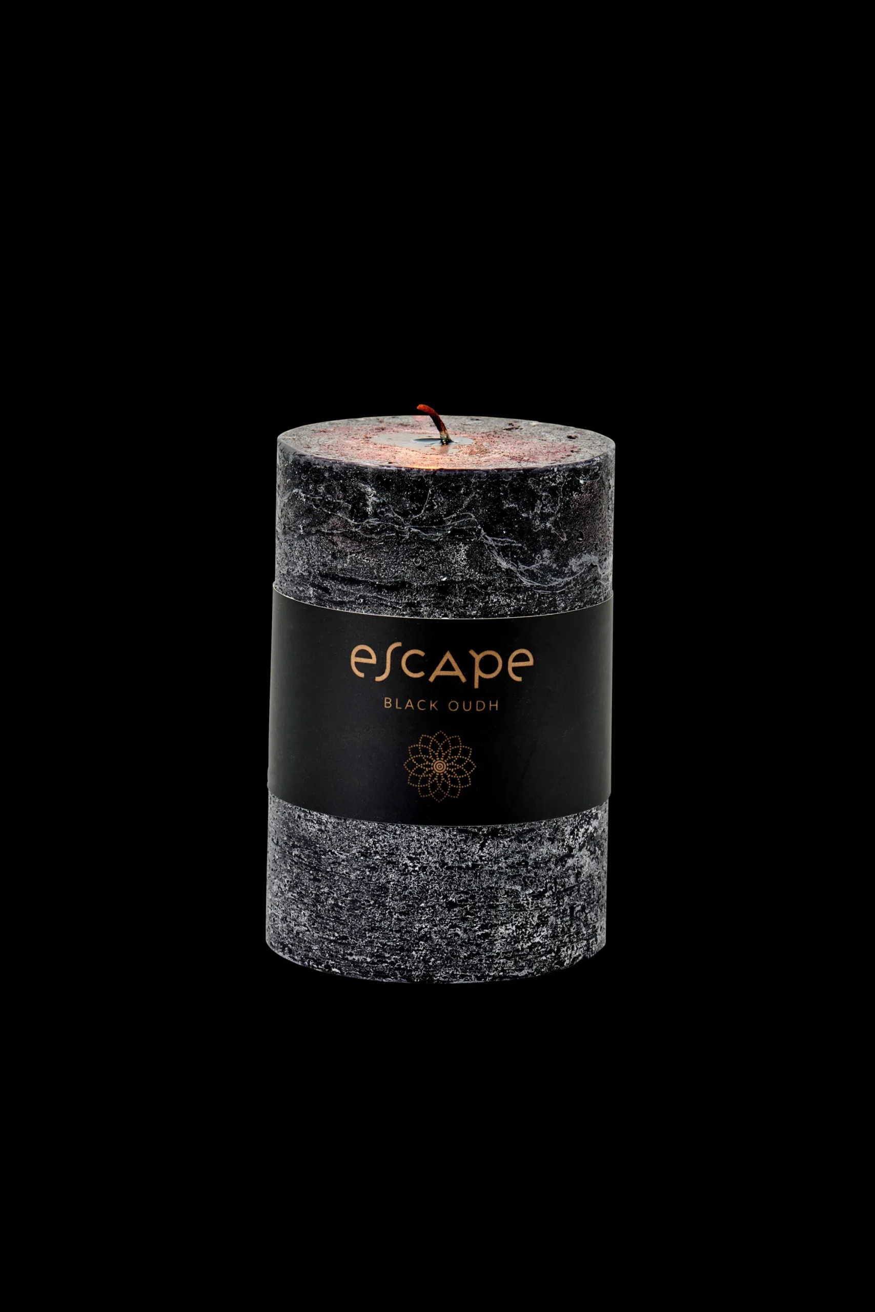 Best CASA Escape Black Oudh Candela Profumata Nero