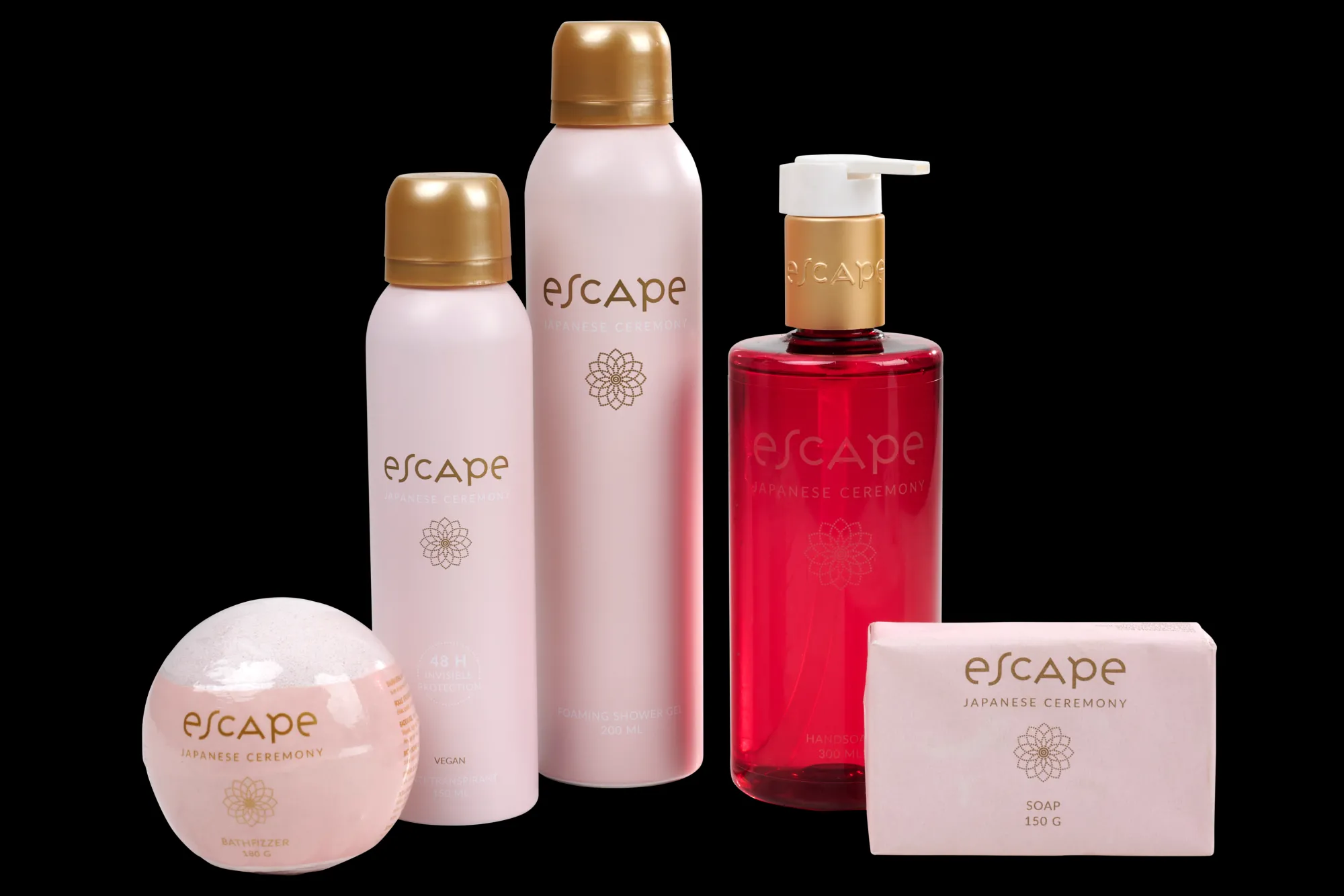 Outlet CASA Escape Japanese Ceremony Gel Doccia In Bottiglia Rosso