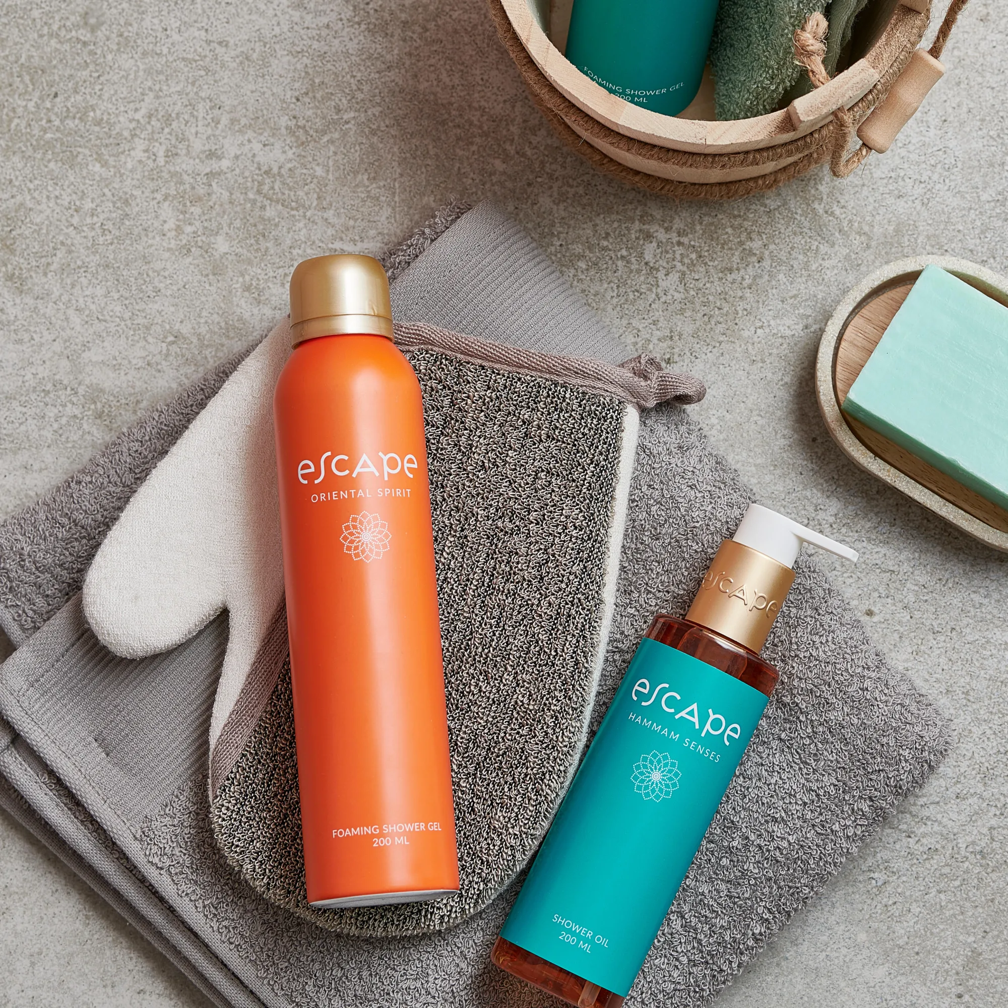 CASA Escape Oriental Spirit Gel Doccia In Bottiglia Arancione
