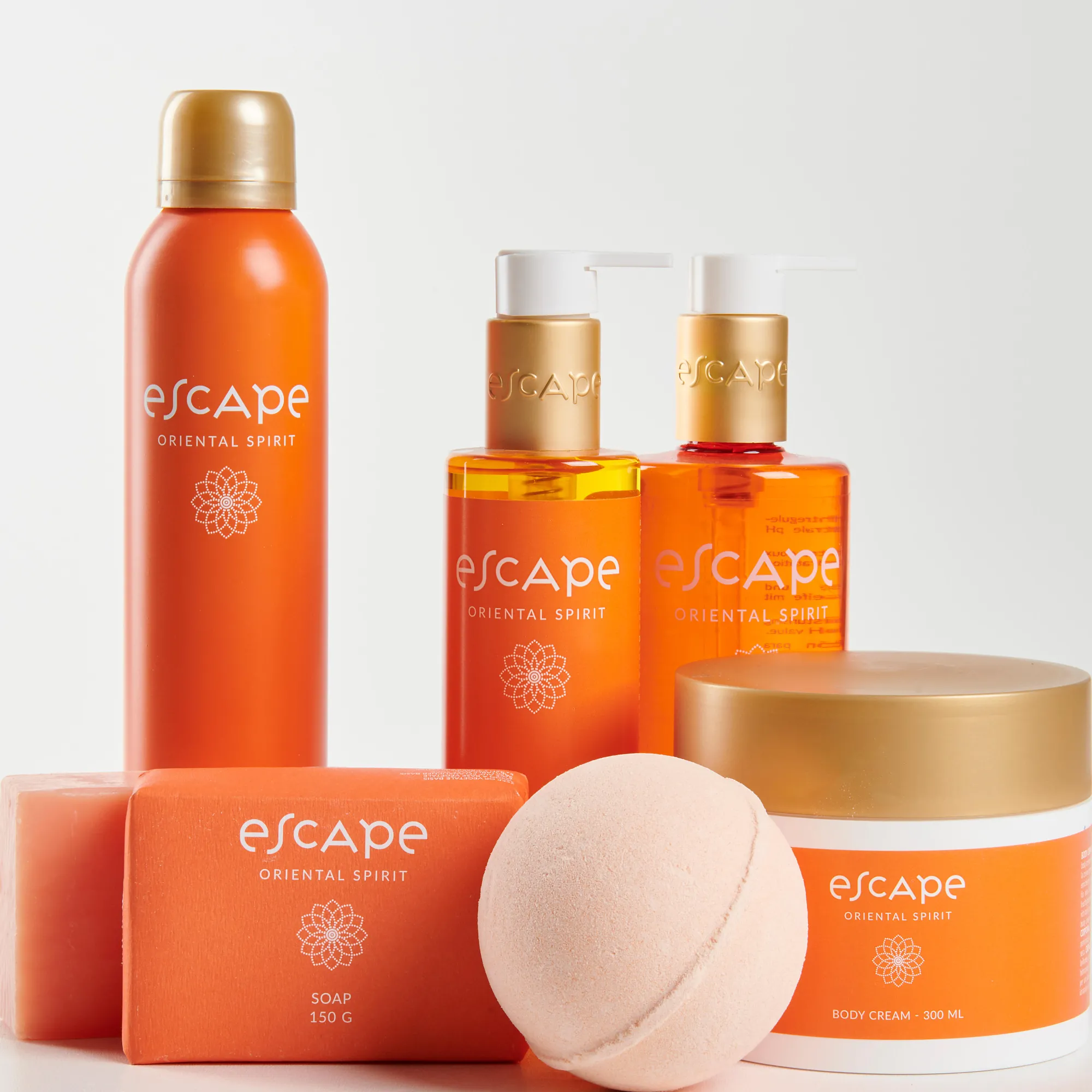 CASA Escape Oriental Spirit Gel Doccia In Bottiglia Arancione