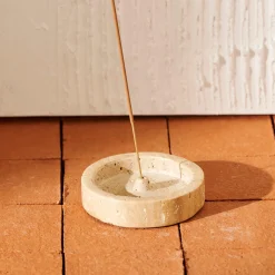 Clearance CASA Escape Porta Incenso Porta Incenso Travertino Beige