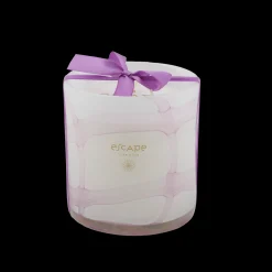 CASA Escape Purple Iris Xl Candela Profumata In Vaso Viola Chiaro