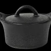 CASA Fero Cocotte Con Coperchio Nero
