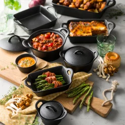 CASA Fero Cocotte Con Coperchio Nero