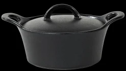 Hot CASA Fero Cocotte Con Coperchio Nero