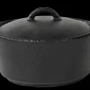 Sale CASA Fero Cocotte Con Coperchio Nero