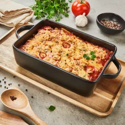 Clearance CASA Fero Pirofila Per Lasagne Nero