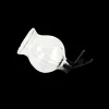 Outlet CASA Fiori Vasetto Nero, Trasparente