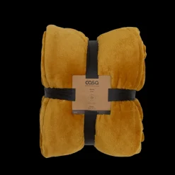 Outlet CASA Flanella Plaid Giallo Scuro