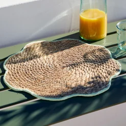 Discount CASA Flower Tovaglietta Giallo Giallo