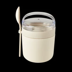 Clearance CASA Freshmood Portacolazione Con Cucchiaio 3 Colori Bianco, Marrone, Verde