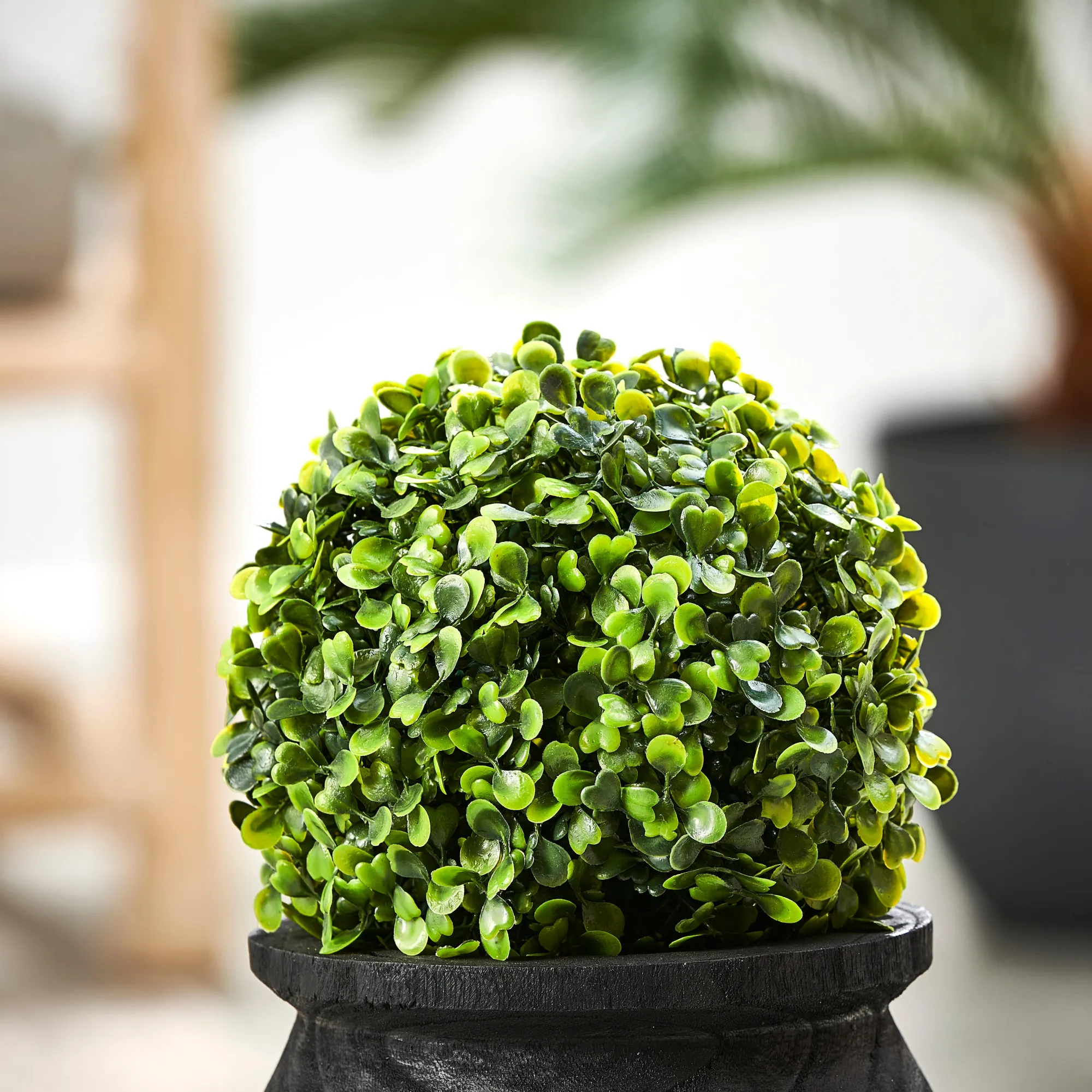 Outlet CASA Green Palla Di Bosso Artificiale Verde