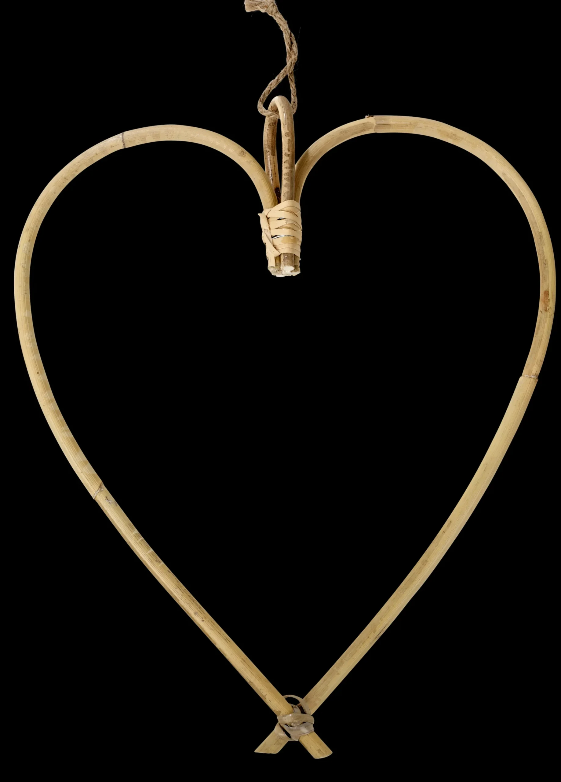 Hot CASA Heart Decorazione Da Appendere Naturale