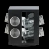 Outlet CASA Industria Giostra Portaspezie 8 Barattolini Nero